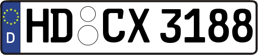 HD-CX3188