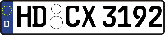 HD-CX3192