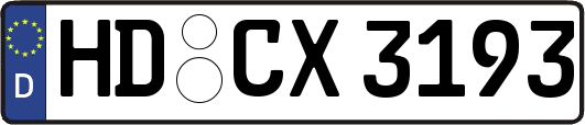 HD-CX3193