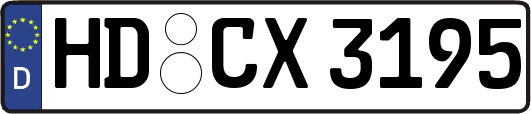 HD-CX3195