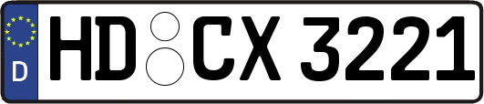 HD-CX3221