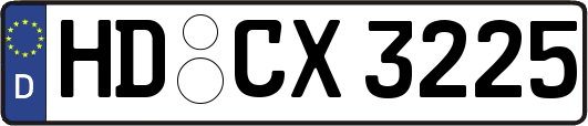 HD-CX3225