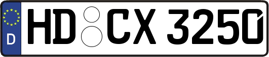 HD-CX3250
