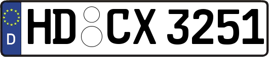 HD-CX3251