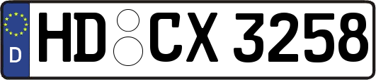 HD-CX3258
