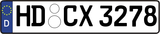 HD-CX3278
