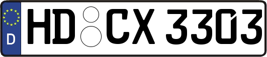 HD-CX3303