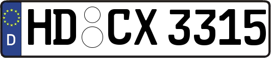 HD-CX3315