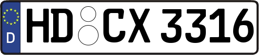 HD-CX3316