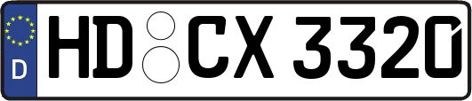 HD-CX3320
