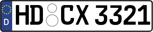 HD-CX3321