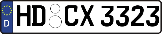 HD-CX3323