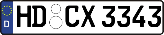 HD-CX3343