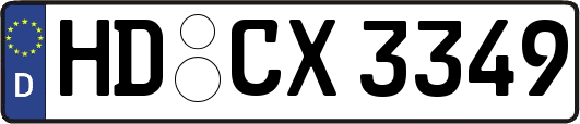 HD-CX3349