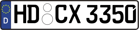 HD-CX3350
