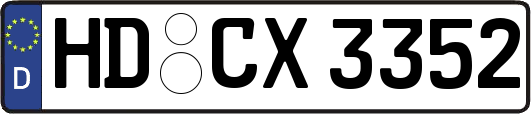 HD-CX3352