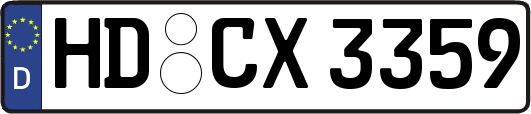 HD-CX3359