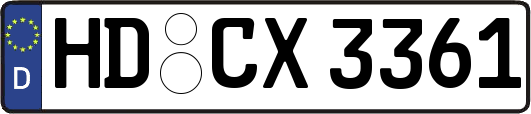 HD-CX3361
