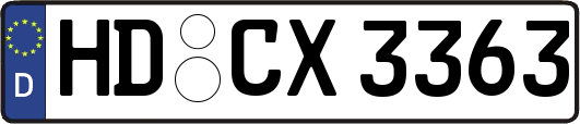HD-CX3363