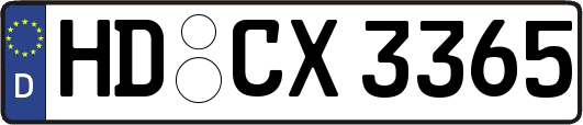 HD-CX3365