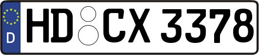 HD-CX3378