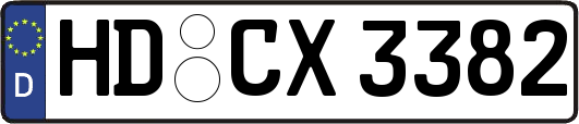 HD-CX3382