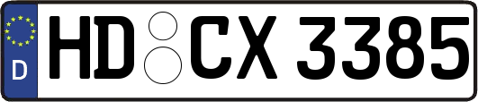 HD-CX3385