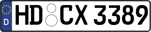 HD-CX3389