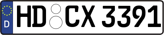 HD-CX3391
