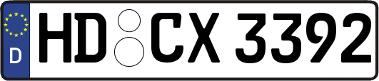 HD-CX3392