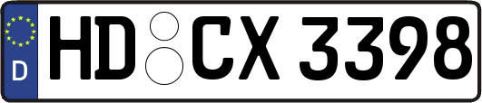 HD-CX3398