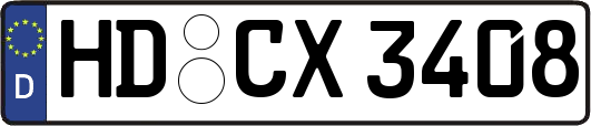 HD-CX3408