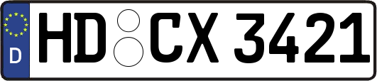 HD-CX3421