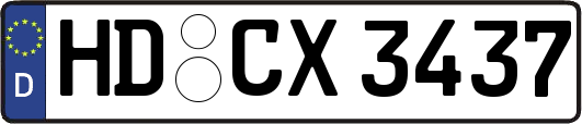 HD-CX3437