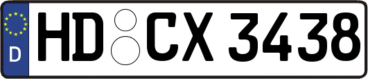 HD-CX3438