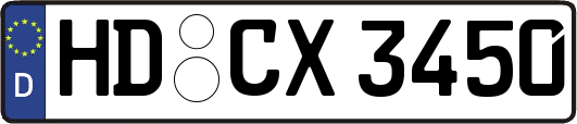HD-CX3450