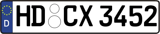 HD-CX3452