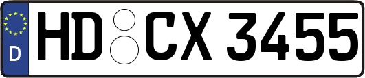 HD-CX3455