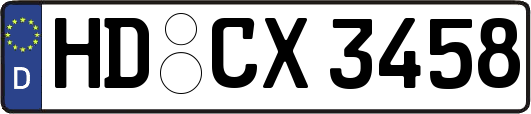 HD-CX3458