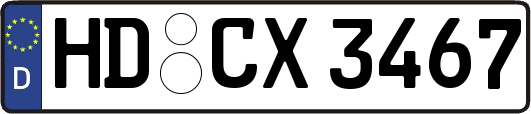 HD-CX3467