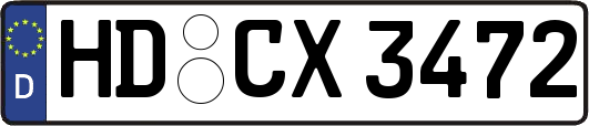 HD-CX3472