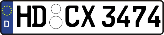 HD-CX3474
