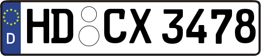 HD-CX3478