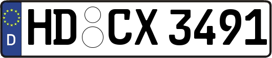 HD-CX3491