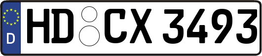 HD-CX3493