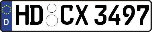 HD-CX3497