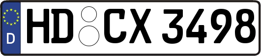 HD-CX3498