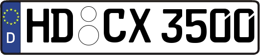 HD-CX3500
