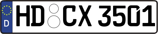 HD-CX3501