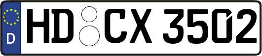 HD-CX3502